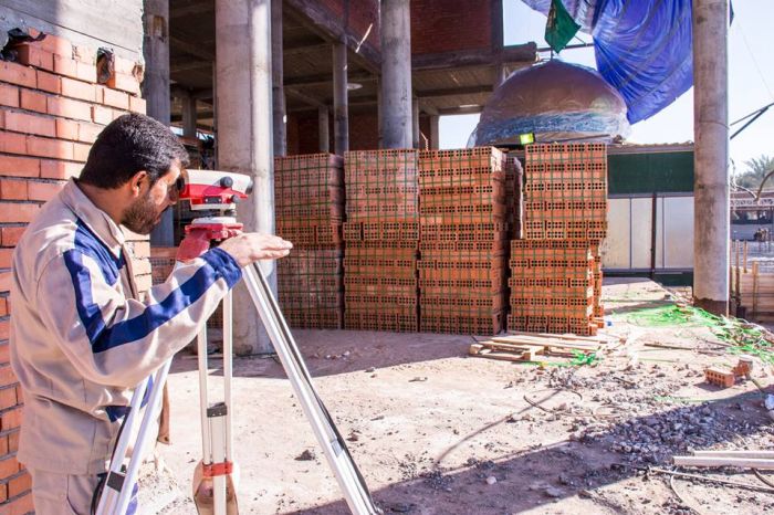 تسليح سقف سرداب السيدة نرجس خاتون في حرم العلوية الطاهرة السيدة شريفة (سلام الله عليها)