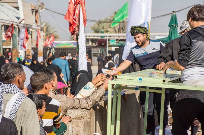 تستمر الأمانة الخاصة لمرقد العلوية شريفة بنت الإمام الحسن المجتبى (عليهما السلام) بأستقبال المواكب الحسينية
