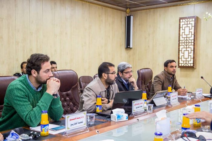 الاجتماع الدوري للأمانة الخاصة حول مشروع الإعمار والتوسعة