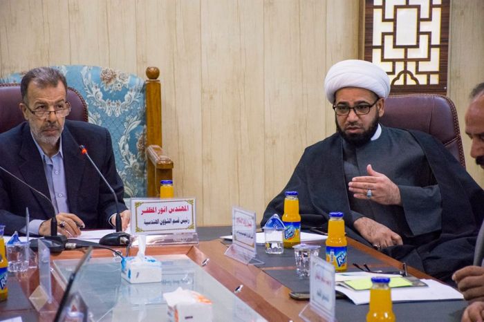 الاجتماع الدوري للأمانة الخاصة حول مشروع الإعمار والتوسعة