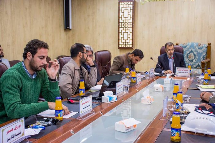 الاجتماع الدوري للأمانة الخاصة حول مشروع الإعمار والتوسعة