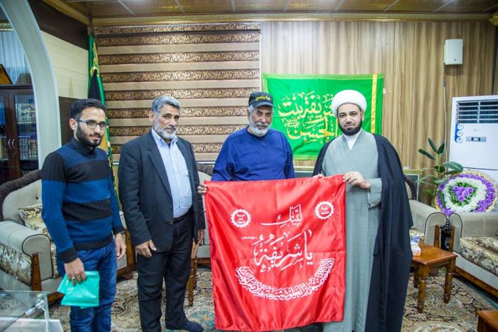 الأمانة الخاصة للمرقد الشريف تُكرم موكب عشاق الحسين (ع) /محافظة بغداد