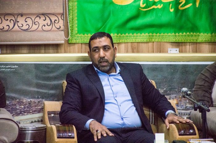 عَقد السيد نائب الأمينُ الخاص لمَرقد العَلويَّة الطاهرة السَيَّدة شَريفة بنت الإمامُ الحَسن المجتبى (عليهما السلام) اجتماعا بموظفي الوجبة الليلية .