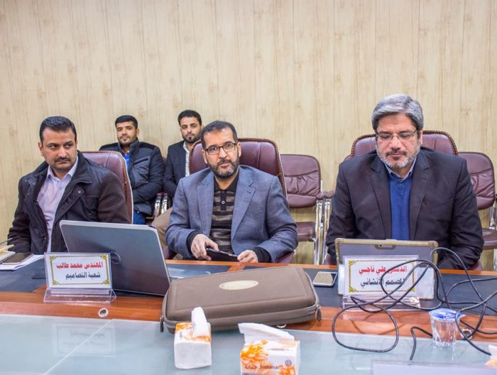 الاجتماع الدوري للأمانة الخاصة حول مشروع الإعمار والتوسعة في مرقد العلوية شريفة بنت الامام الحسن المجتبى (ع)