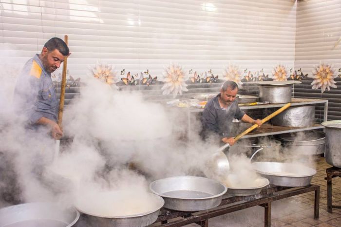 مضيف الإمام الحسن المجتبى (عليه السلام)في مرقد العلويَّة الطاهرة شريفة بنت الإمام الحسن المجتبى (عليهما السلام)