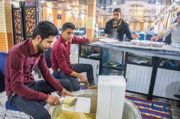 مضيف الإمام الحسن المجتبى (عليه السلام)في مرقد العلويَّة الطاهرة شريفة بنت الإمام الحسن المجتبى (عليهما السلام)