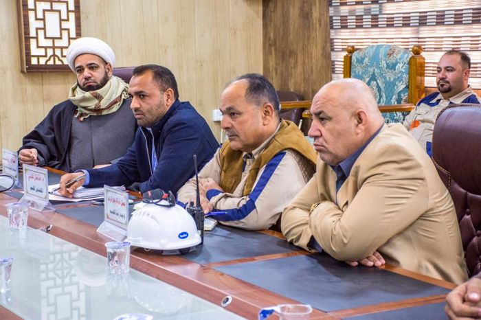 الاجتماع الدوري للأمانة الخاصة حول مشروع الإعمار والتوسعة في مرقد العلوية شريفة بنت الامام الحسن المجتبى (ع)