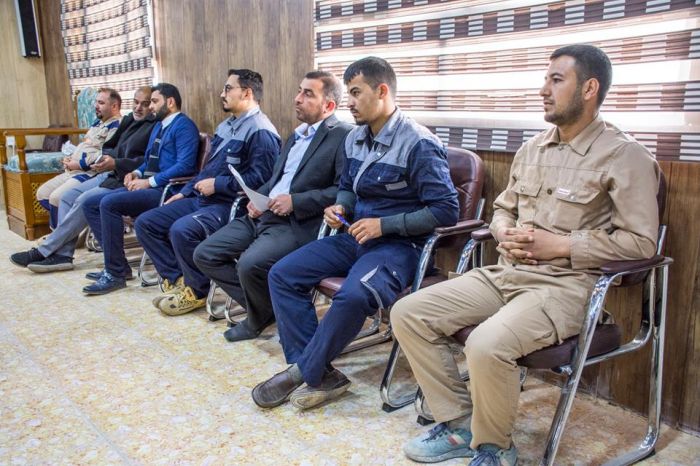 الاجتماع الدوري للأمانة الخاصة حول مشروع الإعمار والتوسعة في مرقد العلوية شريفة بنت الامام الحسن المجتبى (ع)