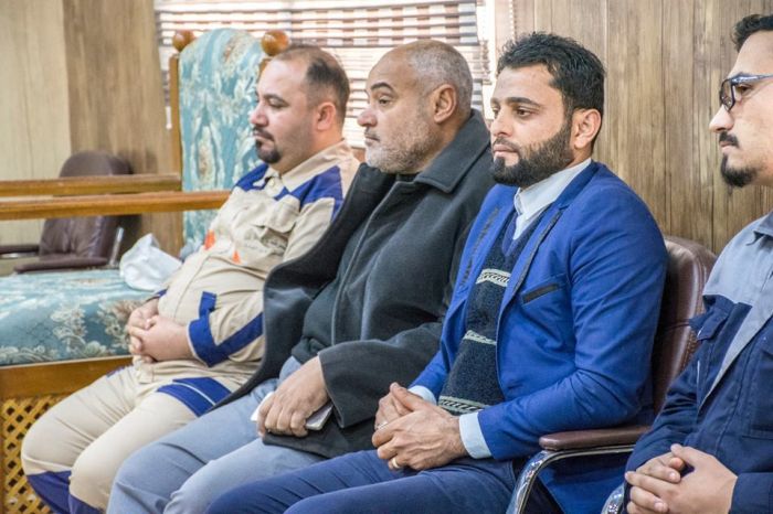 الاجتماع الدوري للأمانة الخاصة حول مشروع الإعمار والتوسعة في مرقد العلوية شريفة بنت الامام الحسن المجتبى (ع)