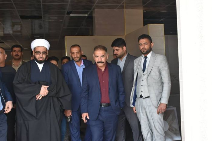 الأمانة الخاصة لمرقد العلوية شريفة بنت الإمام الحسن المجتبى (عليهما السلام) تفتتح بناية الصحيات الجديدة .