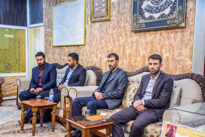 الامين الخاص لمزار زيد الشهيد عليه السلام في ضيافة مرقد العلوية شريفة بنت الحسن المجتبى(ع)