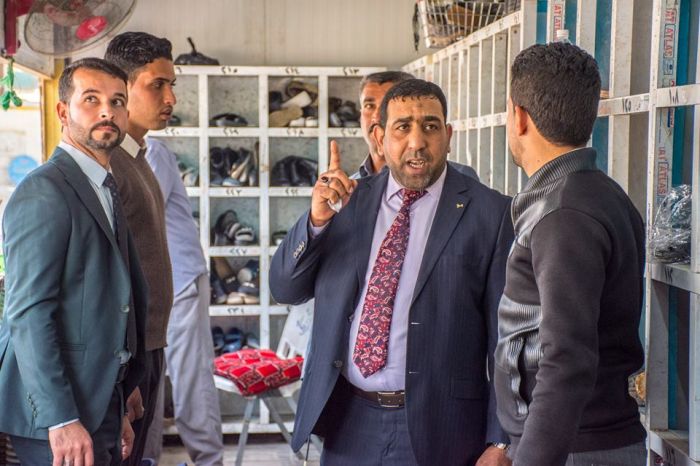 جولة تفقدية للسيد نائب الأمين الخاص في المزار الشريف.