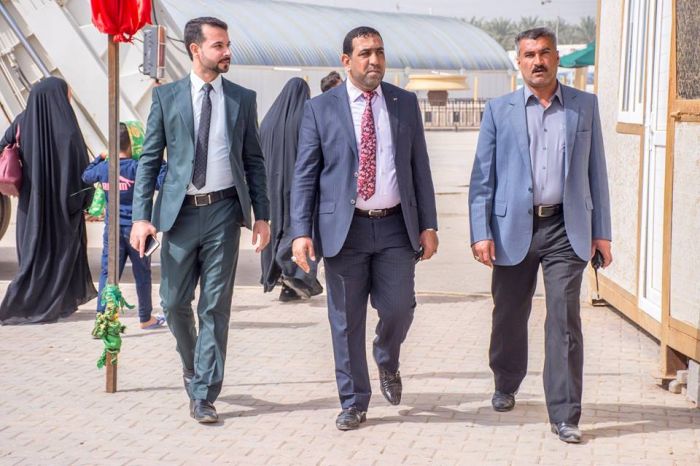 جولة تفقدية للسيد نائب الأمين الخاص في المزار الشريف.