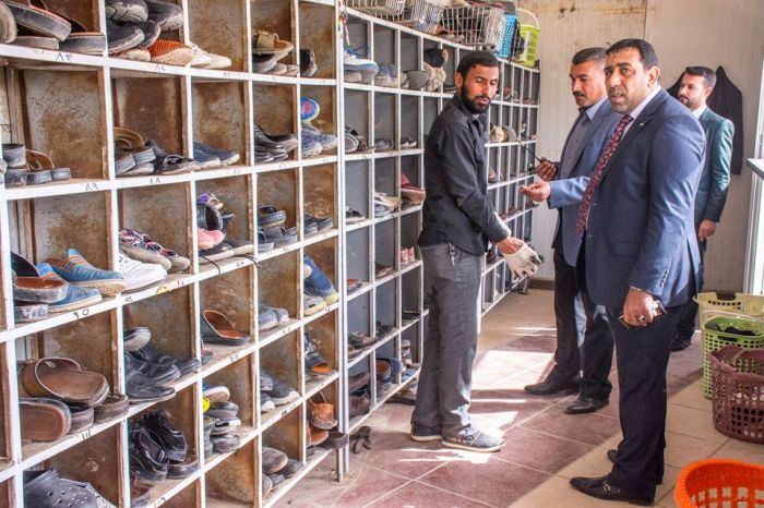 جولة تفقدية للسيد نائب الأمين الخاص في المزار الشريف.
