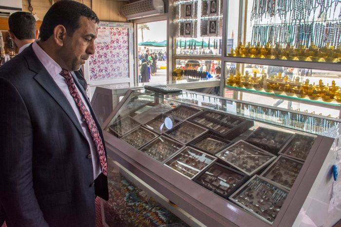 جولة تفقدية للسيد نائب الأمين الخاص في المزار الشريف.