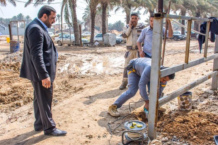جولة ميدانية لنائب الأمين الخاص في المرقد الشريف