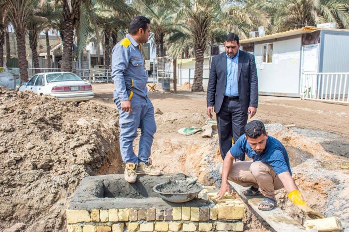 جولة ميدانية لنائب الأمين الخاص في المرقد الشريف