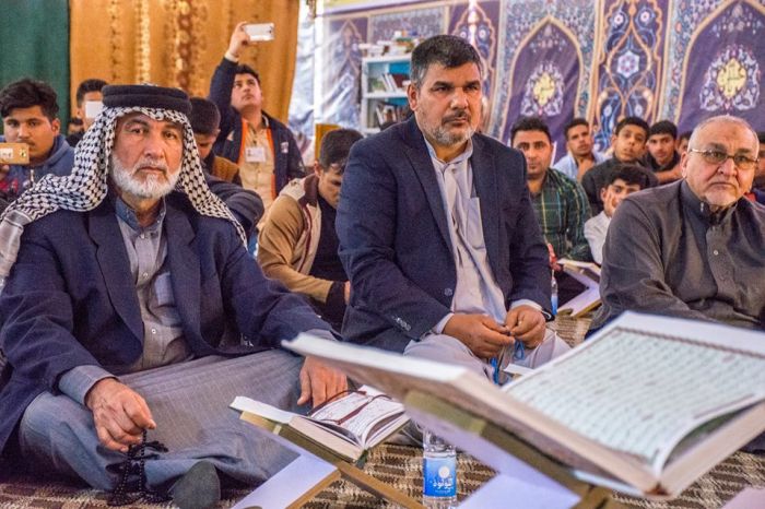 اقام مركز علوم القرآن التابع للأمانة الخاصة محفلاً قرآنياً في المرقد وهو ضمن سلسلة محافله الداخلية .