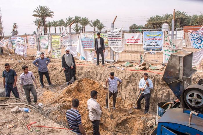 يتواصل العمل الدؤوب من قبل فرسان الشعبة الهندسية و الصيانة والخدمات