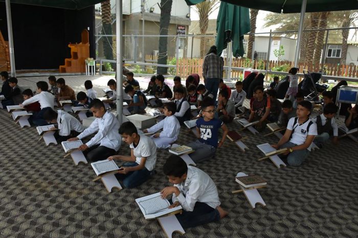 أقام مركز علوم القرآن محفلاً قرانيا لمشروع الالف حافظ