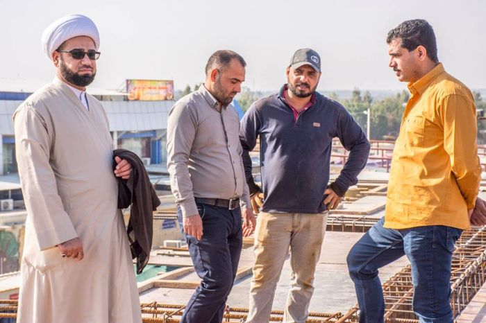 جولة تفقدية للسيد الأمين الخاص في المزار الشريف.