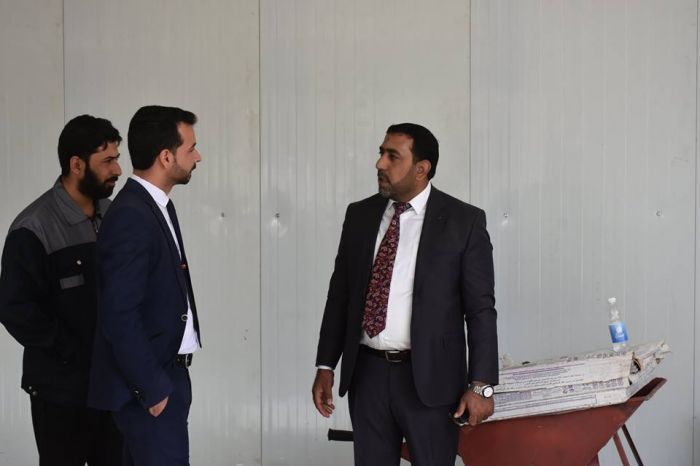 جولة ميدانية تفقدية للسيد نائب الامين الخاص .