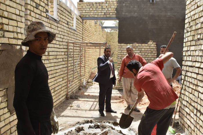 جولة ميدانية تفقدية للسيد نائب الامين الخاص .