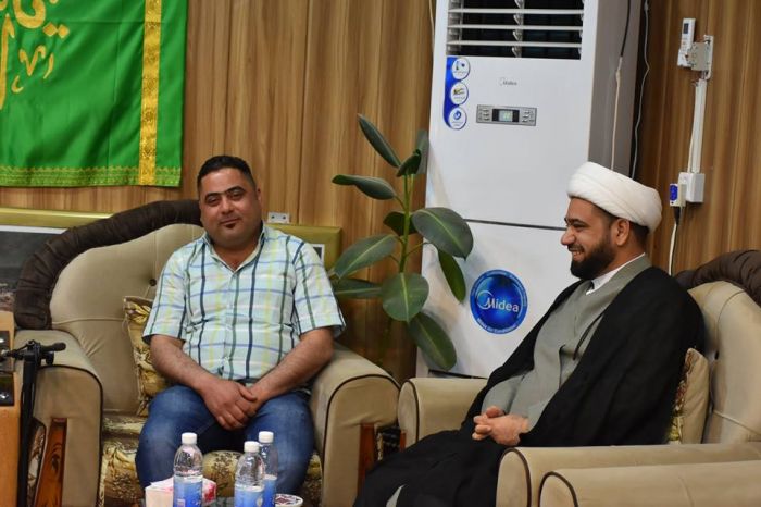 تبليط شوارع ومداخل المرقد الطاهر