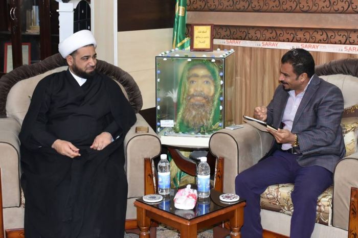تبليط الطريق المؤدي للمرقد الطاهر المدخل الشمالي (طريق ابي غرق )