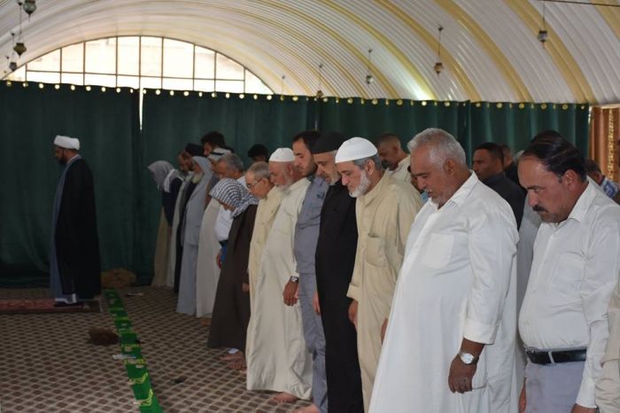 صلاة الجماعة بإمامة فضيلة الشيخ رؤوف الفتلاوي .