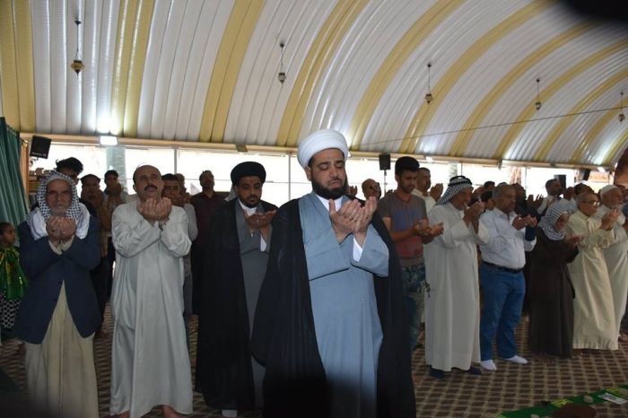 صلاة الجماعة بإمامة فضيلة الشيخ رؤوف الفتلاوي .