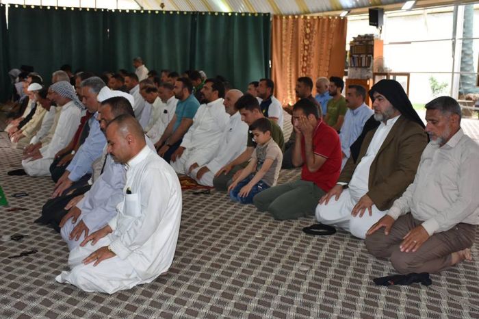 صلاة الجماعة بإمامة فضيلة الشيخ رؤوف الفتلاوي .