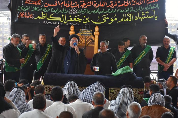مجلس عزاء بمناسبة ذكرى استشهاد الامام الكاظم (عليه السلام)