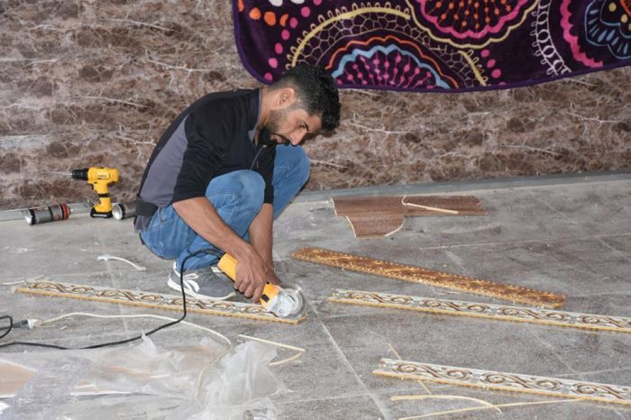 مراحل بناء مضيف الأمام الحسن (ع)