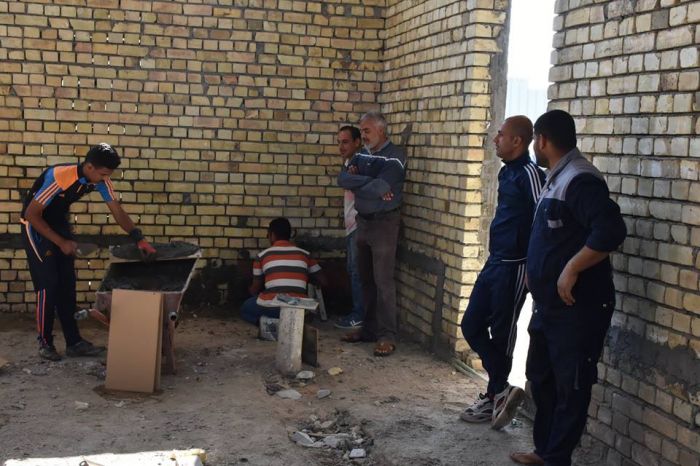 مراحل بناء مضيف الأمام الحسن (ع)