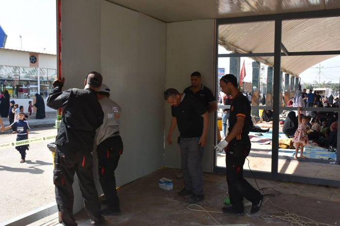 شعبة الصيانة في مرقد العلوية الطاهرة شريفة بنت الإمام الحسن المجتبى (ع)