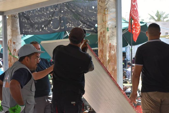 شعبة الصيانة في مرقد العلوية الطاهرة شريفة بنت الإمام الحسن المجتبى (ع)