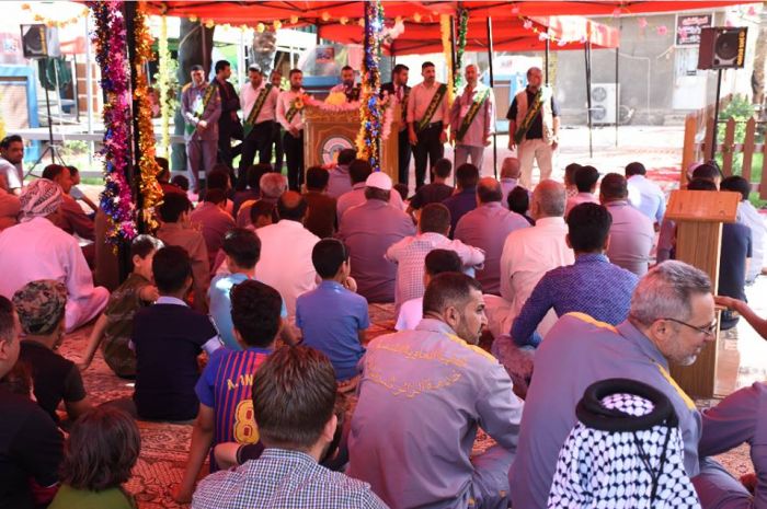 الأمانة الخاصة لمرقد العلوية شريفة بنت الحسن (ع)تحيي ذكرى ولادة الامام الحسين (ع)