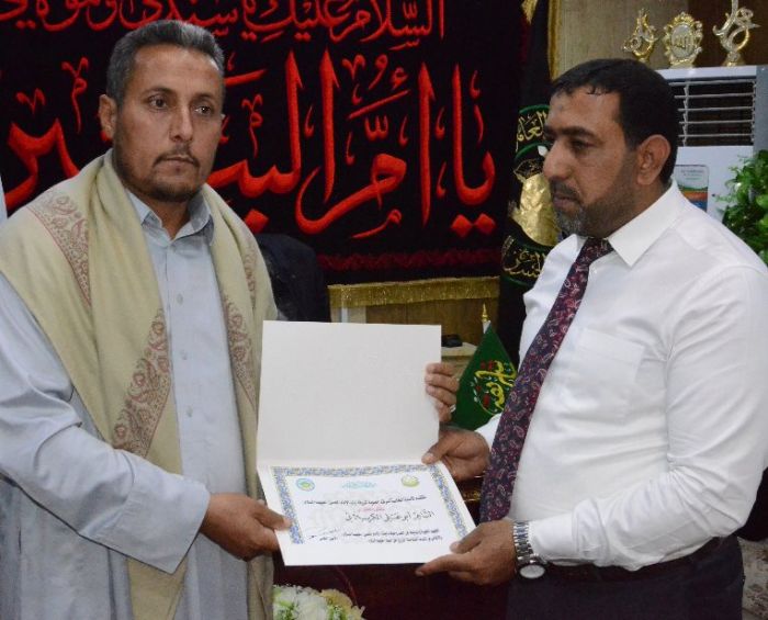 الأمانة الخاصة لمرقد العلوية شريفة بنت الحسن (ع)تحيي ذكرى ولادة الامام الحسين (ع)