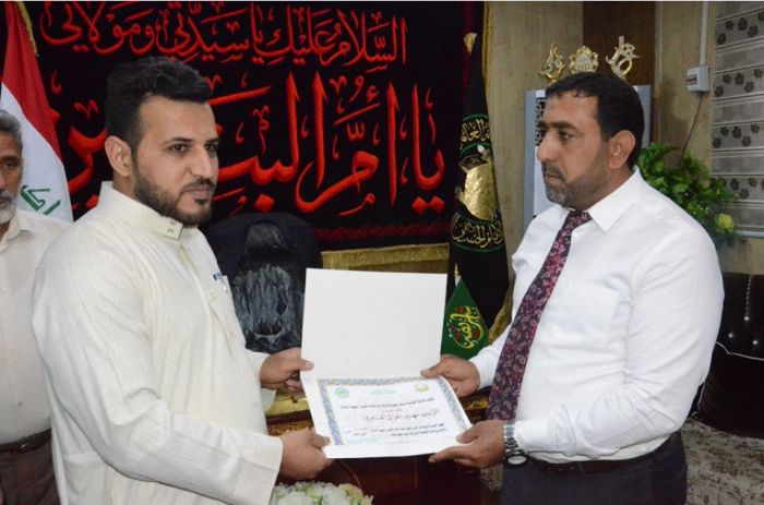 الأمانة الخاصة لمرقد العلوية شريفة بنت الحسن (ع)تحيي ذكرى ولادة الامام الحسين (ع)
