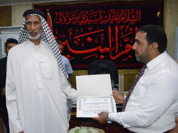 الأمانة الخاصة لمرقد العلوية شريفة بنت الحسن (ع)تحيي ذكرى ولادة الامام الحسين (ع)
