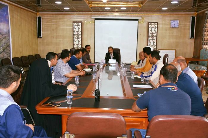 انعقاد الاجتماع الدوري الخاص بمراحل الإعمار في مزار العلوية شريفة بنت الإمام الحسن المجتبى (عليهما السلام )
