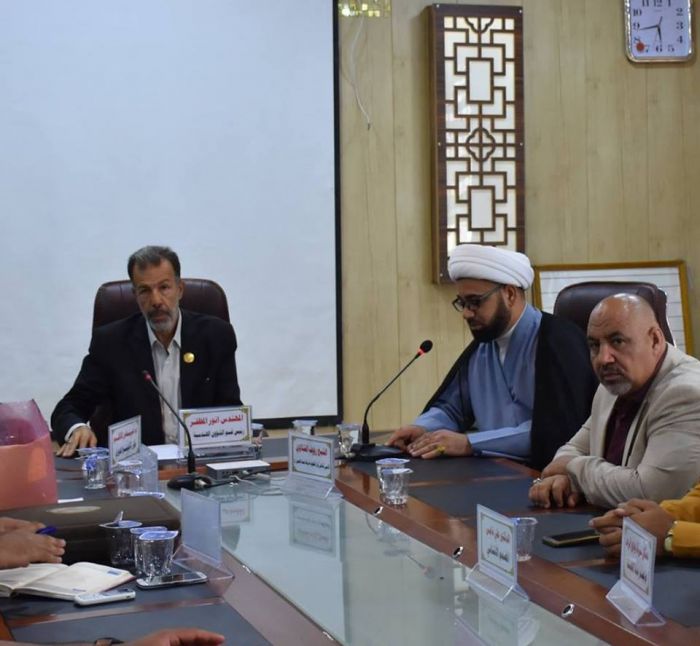 انعقاد الاجتماع الدوري الخاص بمراحل الإعمار في مزار العلوية شريفة بنت الإمام الحسن المجتبى (عليهما السلام )