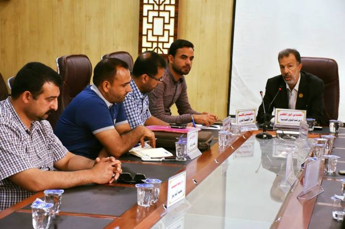 انعقاد الاجتماع الدوري الخاص بمراحل الإعمار في مزار العلوية شريفة بنت الإمام الحسن المجتبى (عليهما السلام )