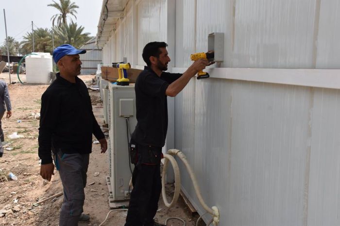 جهود حثيثة وعمل متواصل في مرقد العلوية شريفة بنت الامام الحسن المجتبى (ع)