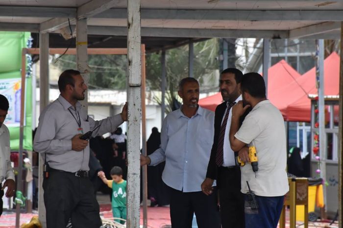 جهود حثيثة وعمل متواصل في مرقد العلوية شريفة بنت الامام الحسن المجتبى (ع)