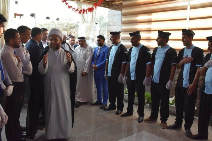الأمانة الخاصة للمرقد الطاهر تُقيم احتفالية بمناسبة افتتاح سرداب السيدة نرجس ومضيف الإمام الحسن(ع)