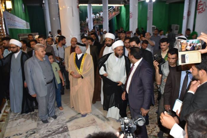 الأمانة الخاصة للمرقد الطاهر تُقيم احتفالية بمناسبة افتتاح سرداب السيدة نرجس ومضيف الإمام الحسن(ع)