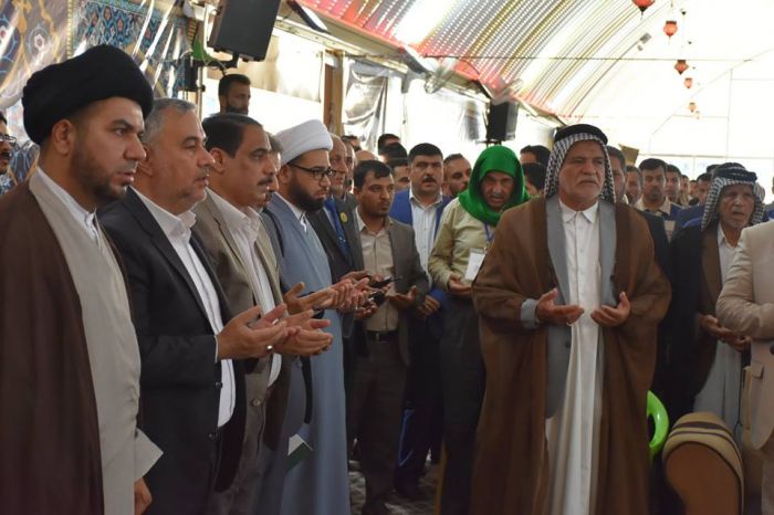 الأمانة الخاصة للمرقد الطاهر تُقيم احتفالية بمناسبة افتتاح سرداب السيدة نرجس ومضيف الإمام الحسن(ع)