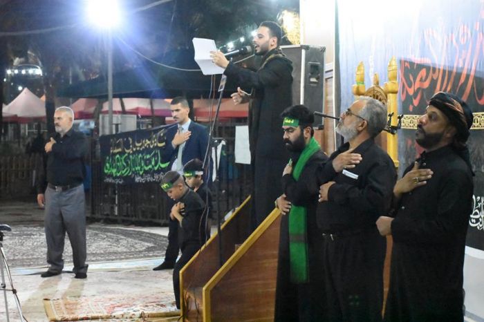 عزاء في الصحن الشريف بمناسبة استشهاد يعسوب الدين وقائد الغر المحجلين